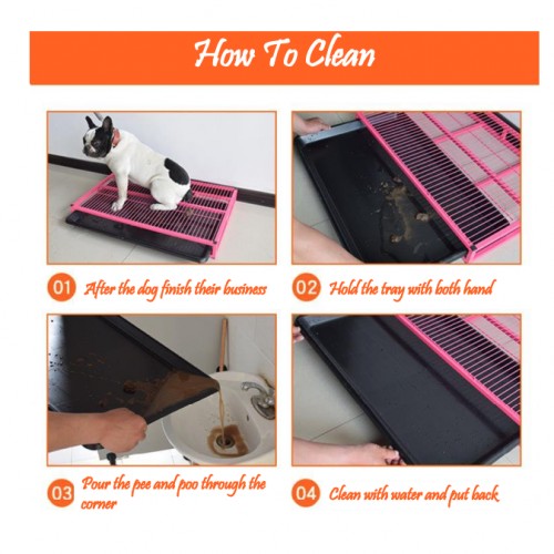 Extra large shop dog potty tray